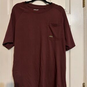 Ariat Men's LargeTall Short Sleeve T Shirt Medium weight